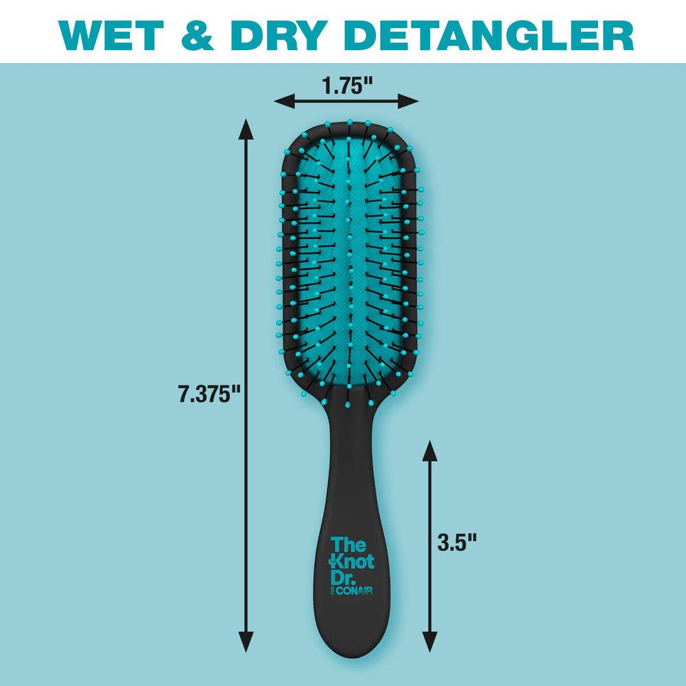 Knot Dr. Pro Mini – prise en main confortable et poignée souple lors du démêlage.