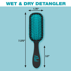 Knot Dr. Pro Mini – prise en main confortable et poignée souple lors du démêlage.