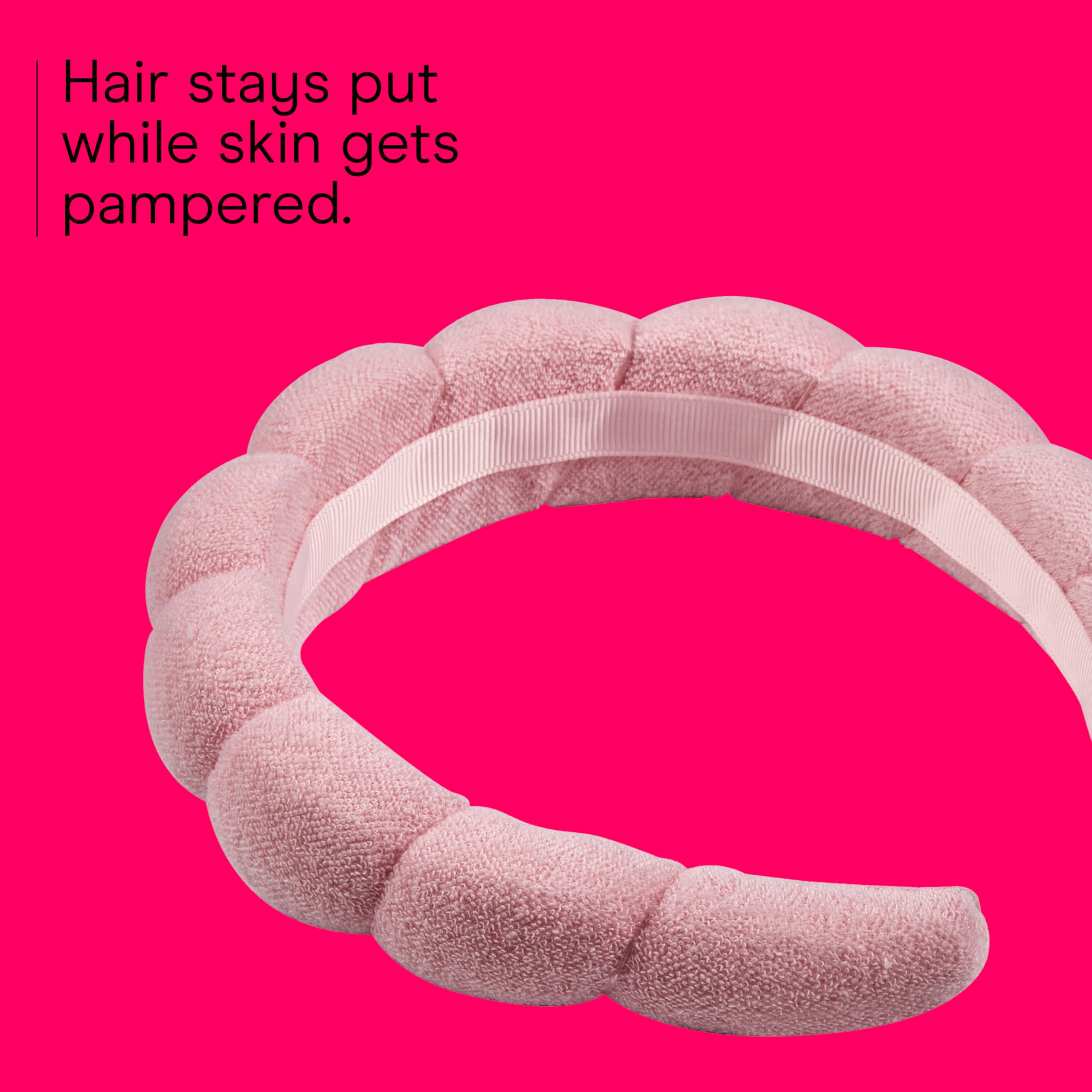 Bandeau Conair maquillage et soins quotidiens, pratique et polyvalent.