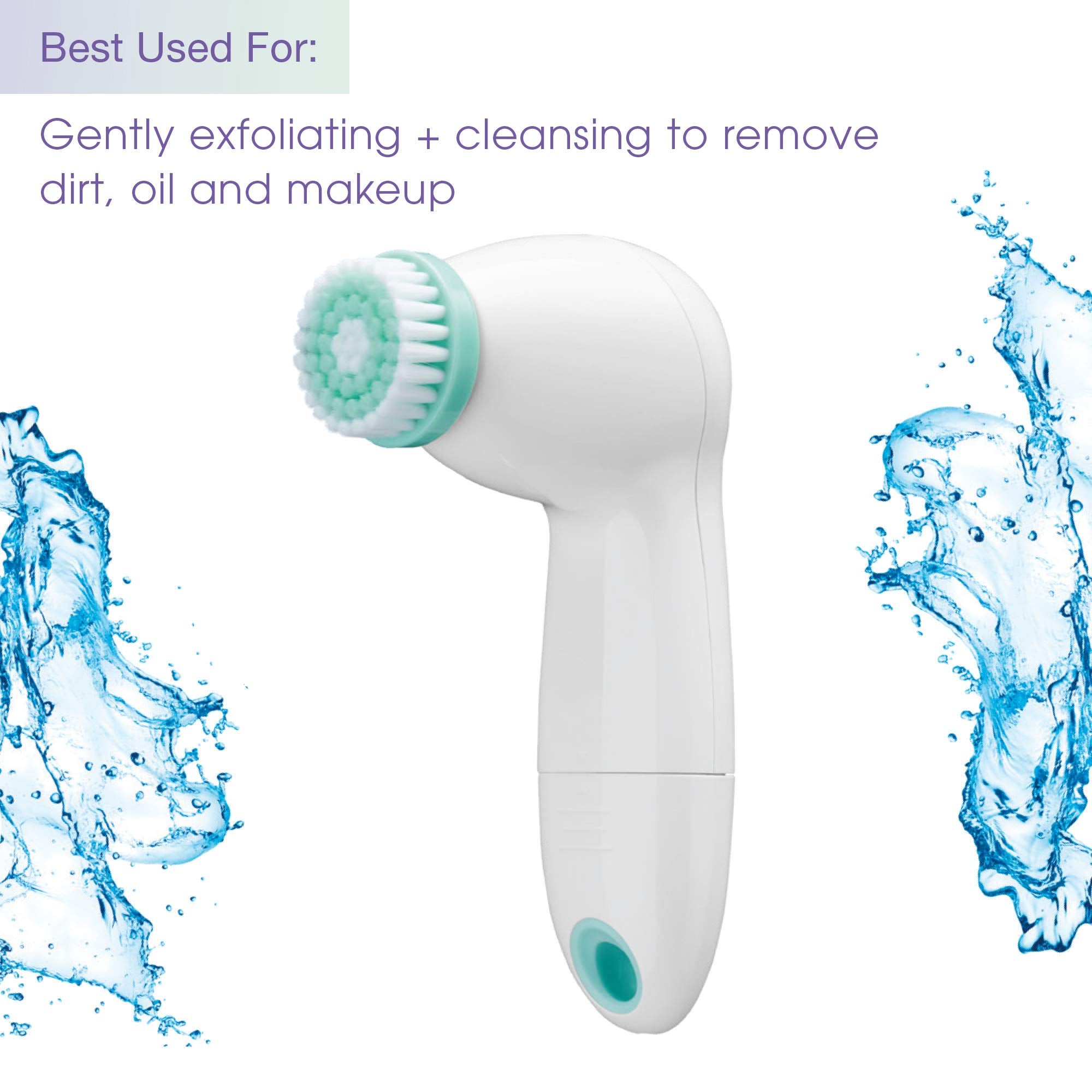 Accessoires Conair True Glow offrant nettoyage, exfoliation et massage du visage