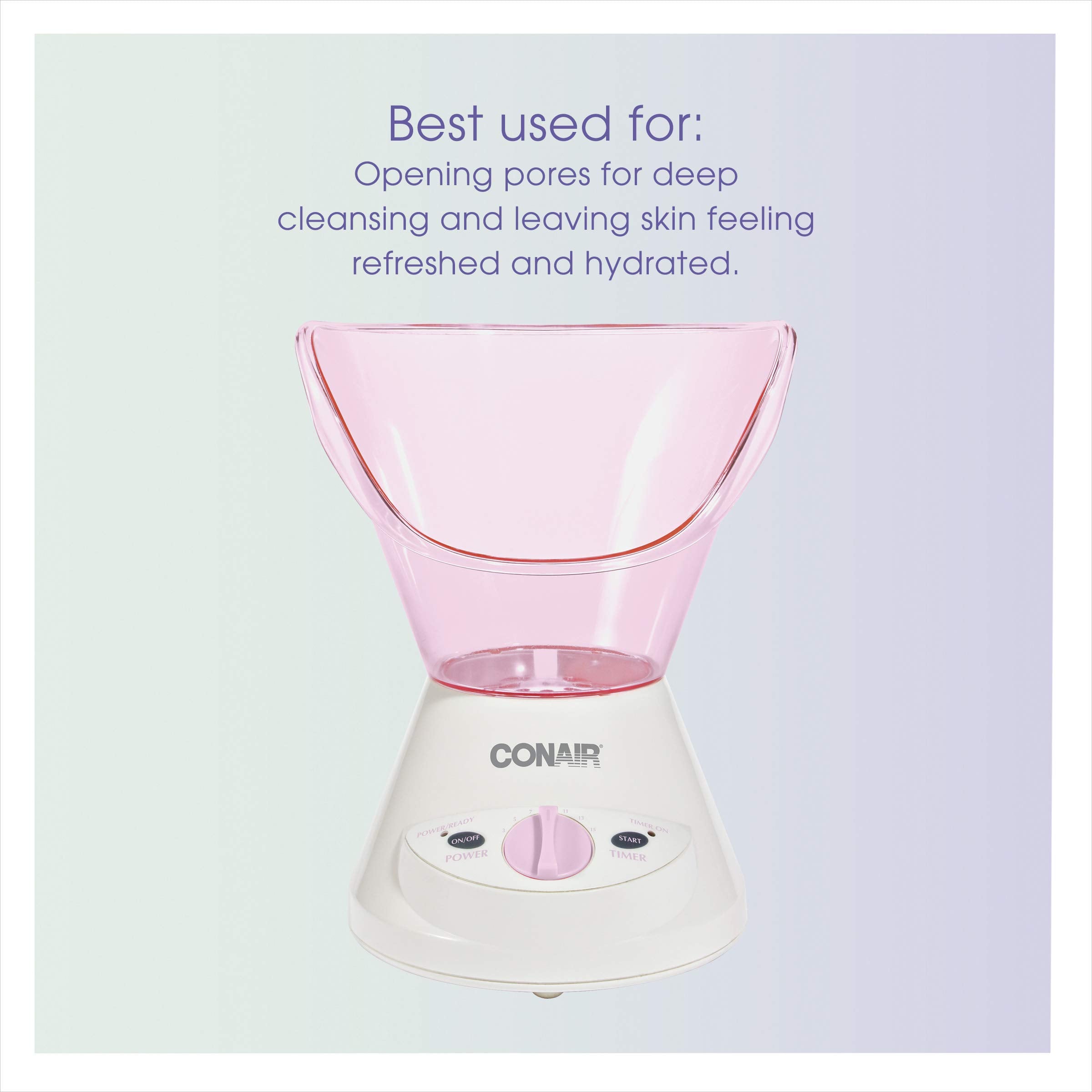 Conair True Glow: brosse visage rotative pour nettoyer en profondeur.
