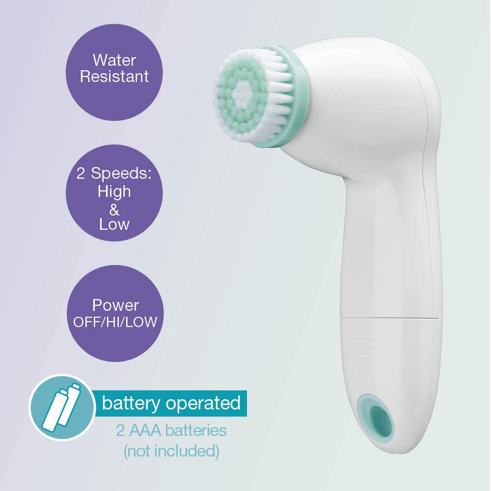 Exfolier et masser en douceur avec les brosses True Glow