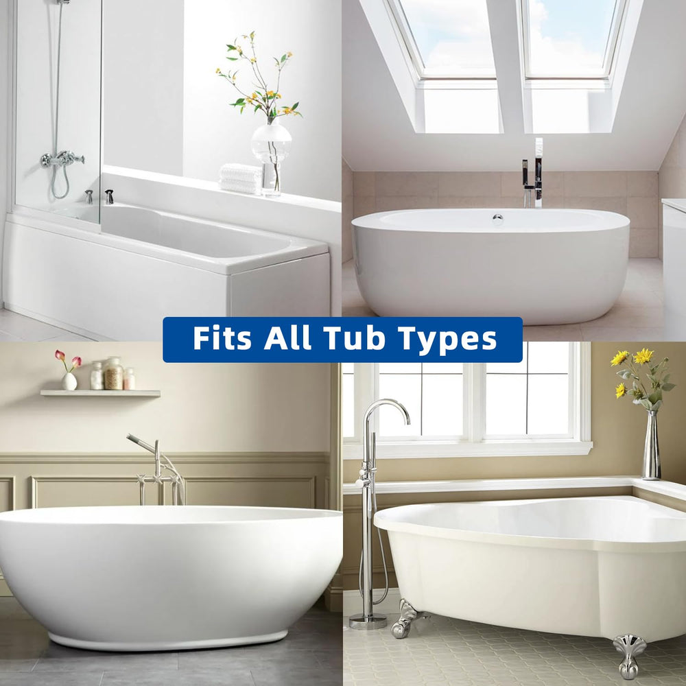 CONBELLA dimensions baignoire: 16,7 x 16,1 x 3 pouces compatibles.