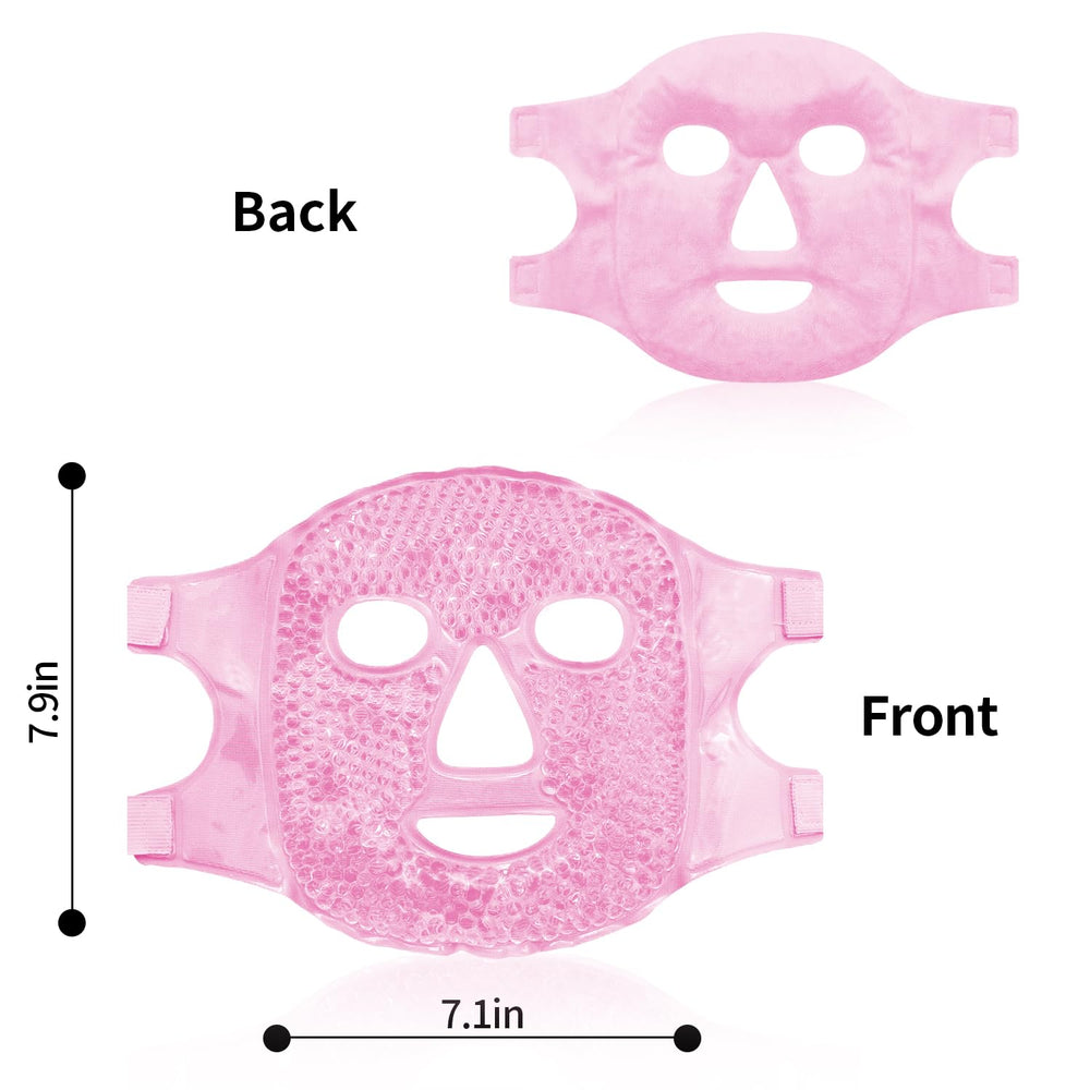 Masque CONBELLA visage réutilisable avec housse peluche douce.