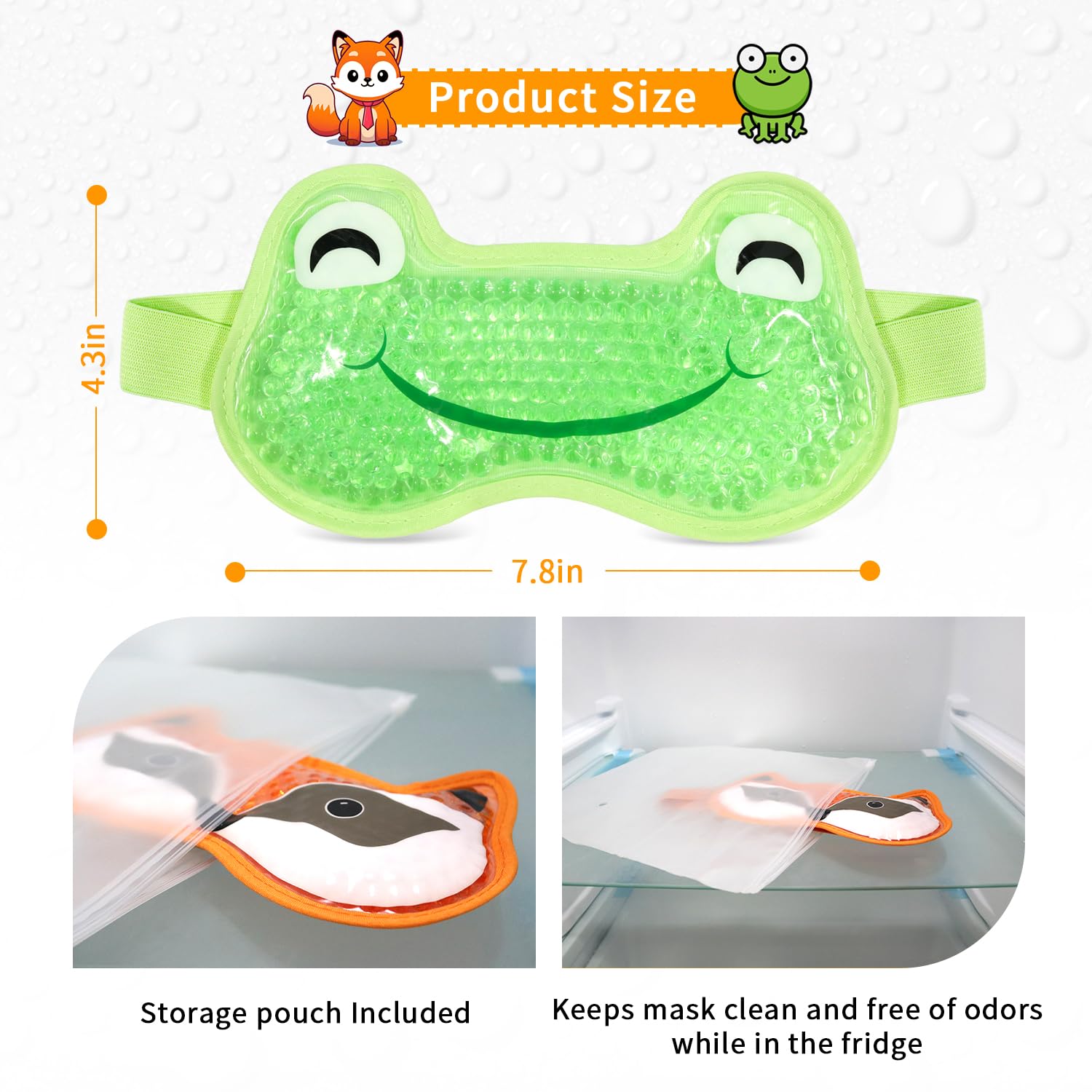 Sangle reglable CONBELLA assure un port stable sur toutes têtes.