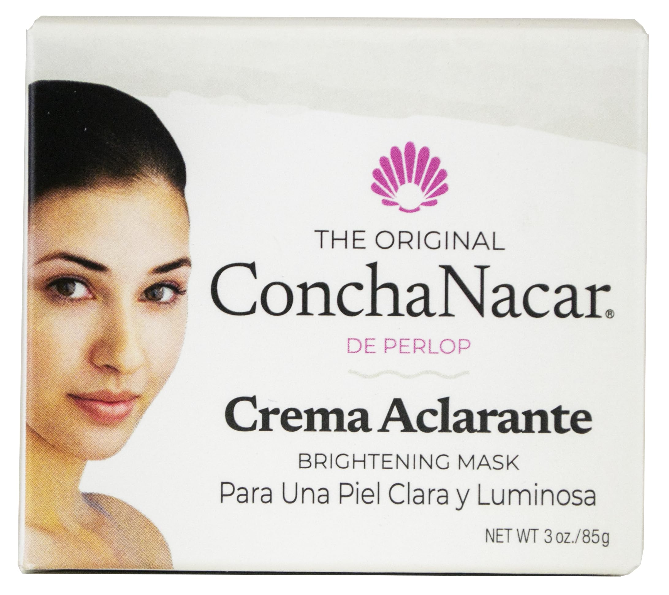Concha Nacar Crème Éclaircissante No3 dans son pot, éclat et douceur.