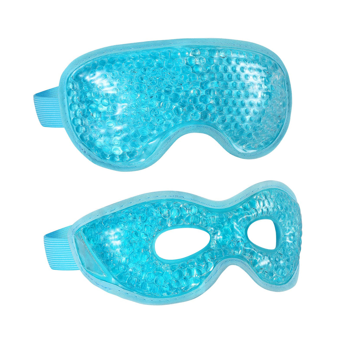 Masque CONSGIJI deux pièces, gel froid, mélange perte de poches et cernes.