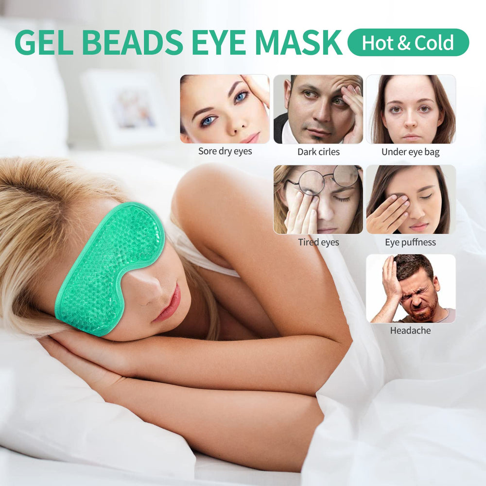 CONSGIJI masque yeux gel-apaisant: favorise un moment de détente.