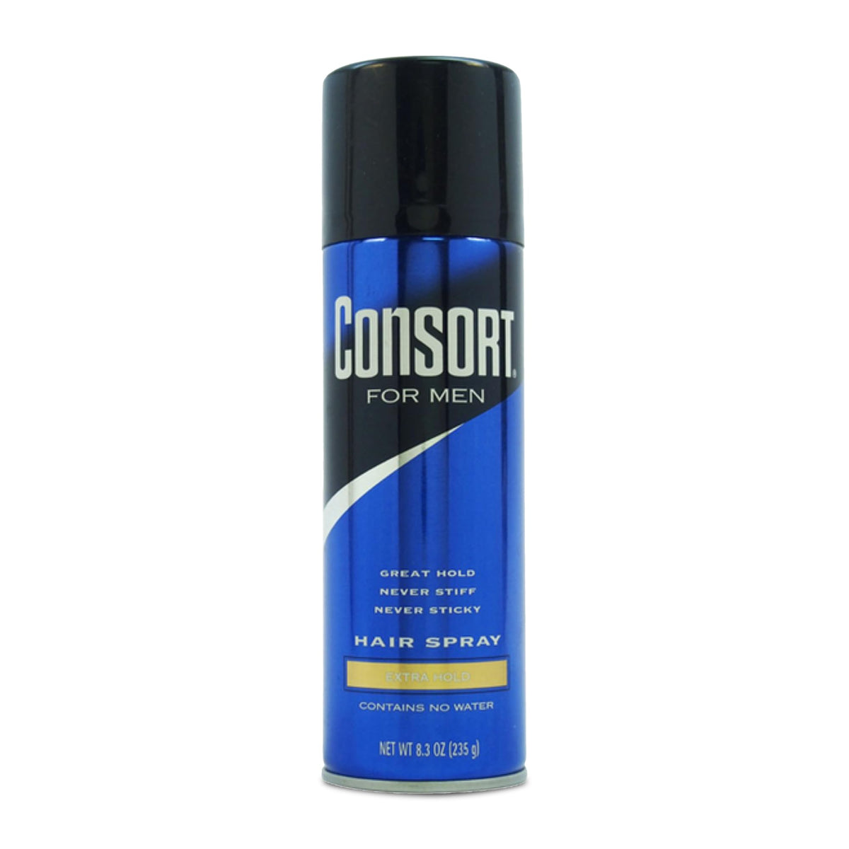 Consort Extra Hold: bouteille-coiffant offrant une tenue durable toute la journée.