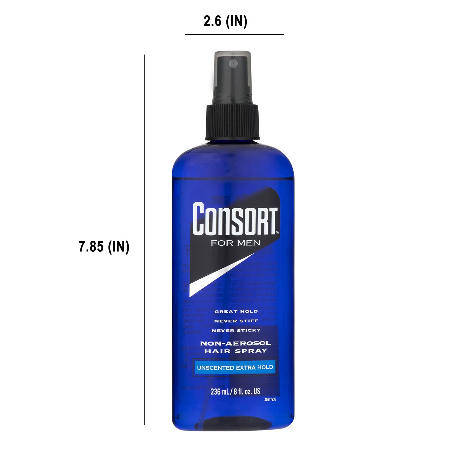 Consort Extra Hold finition naturelle sans rigidité.