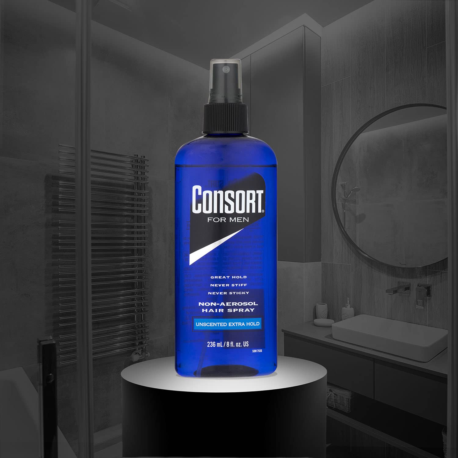 Consort Extra Hold peut être réutilisé avec peigne humide.
