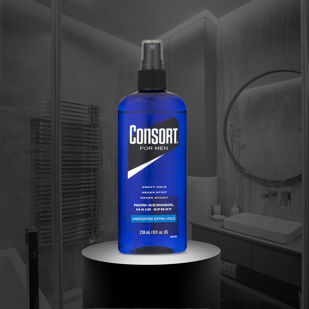 Consort Extra Hold peut être réutilisé avec peigne humide.