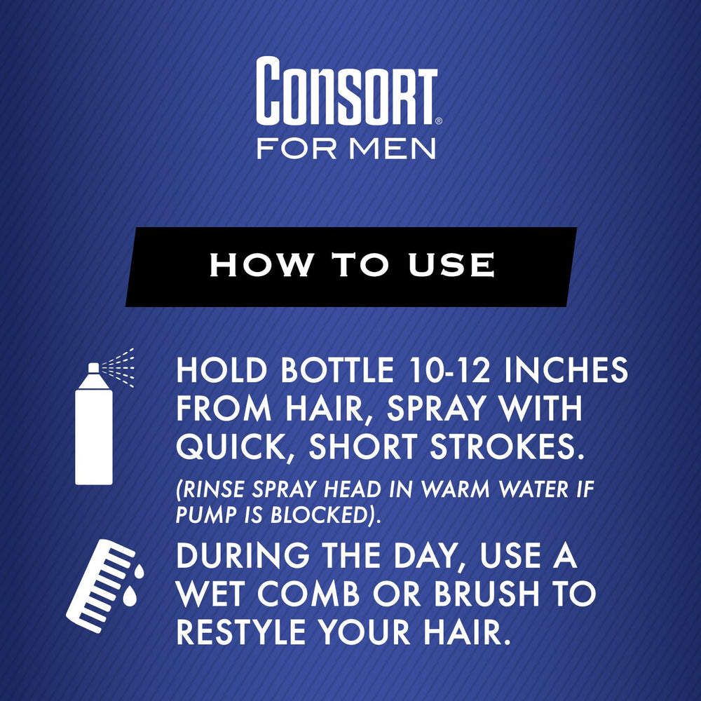 Consort Extra Hold sans parfum, fini frais discret.