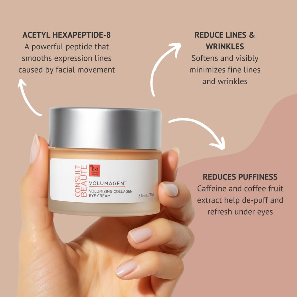 Consult Beaute Volumagen Trio – peau mature, texture affinée et éclat naturel.