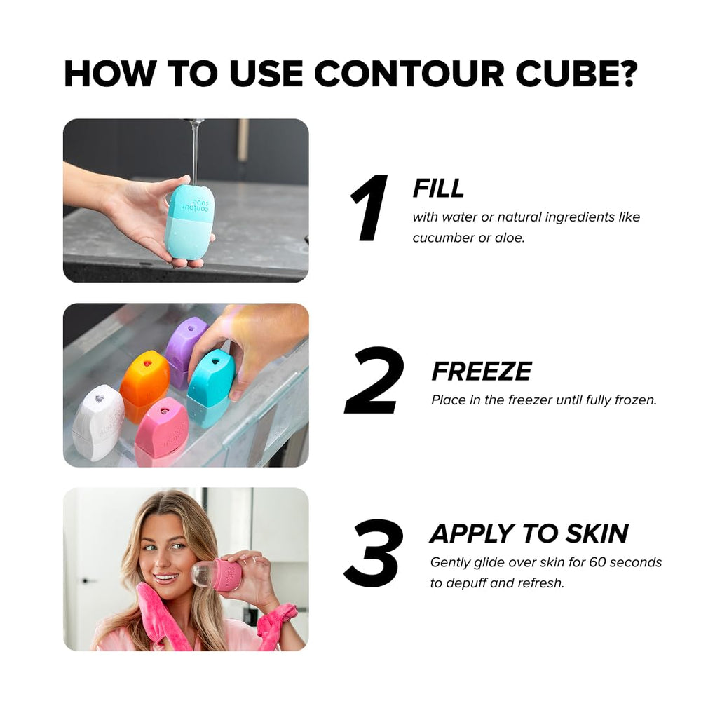 Contour Cube Original recettes glace visage: eaux et infusions pour expérience glacée