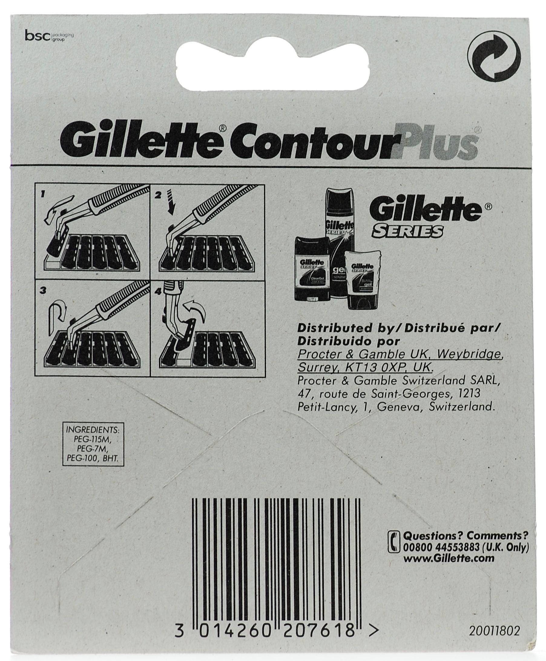 Lames pivotantes Contour Plus pour un rasage précis et agréable.