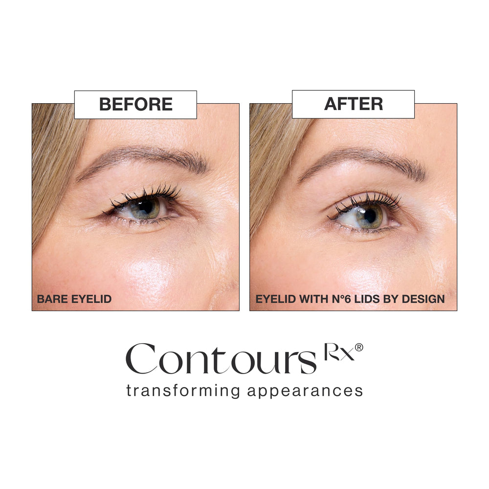 Contours Rx Lids by Design – solution non chirurgicale pour un regard plus réveillé lors d’événements.