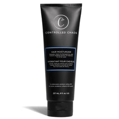 Controlled Chaos crème hydratante pour boucles sur flacon, hydratation en profondeur.