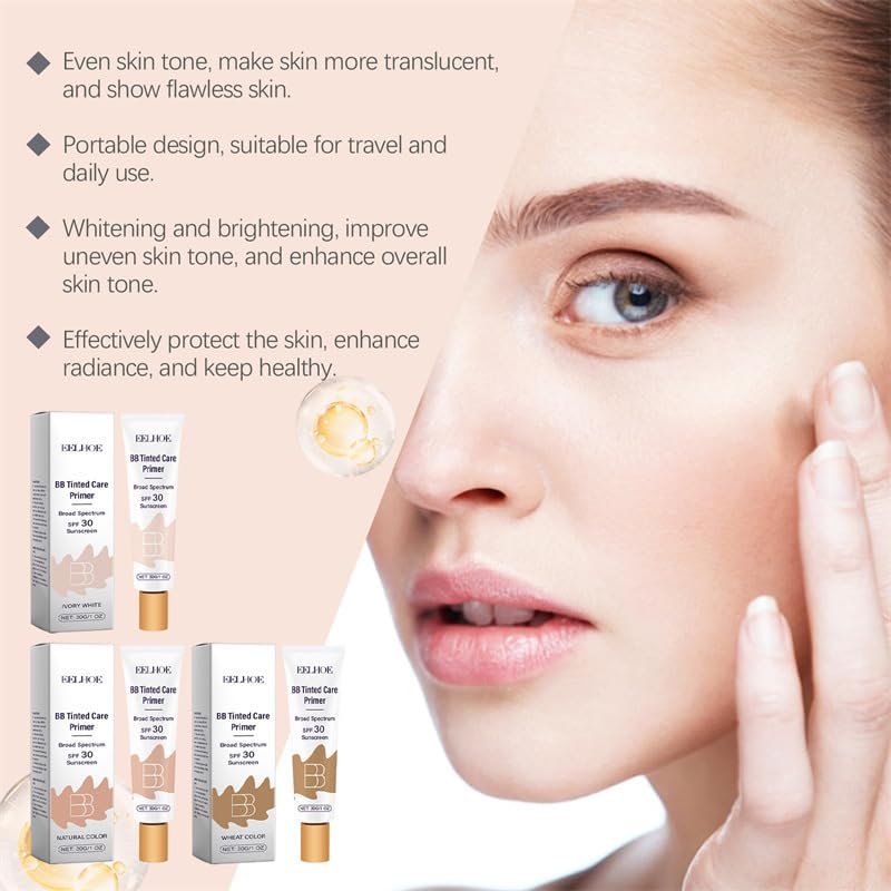 Conversionh BB Teint – couvrance légère à moyenne adaptée à tous types de peau.