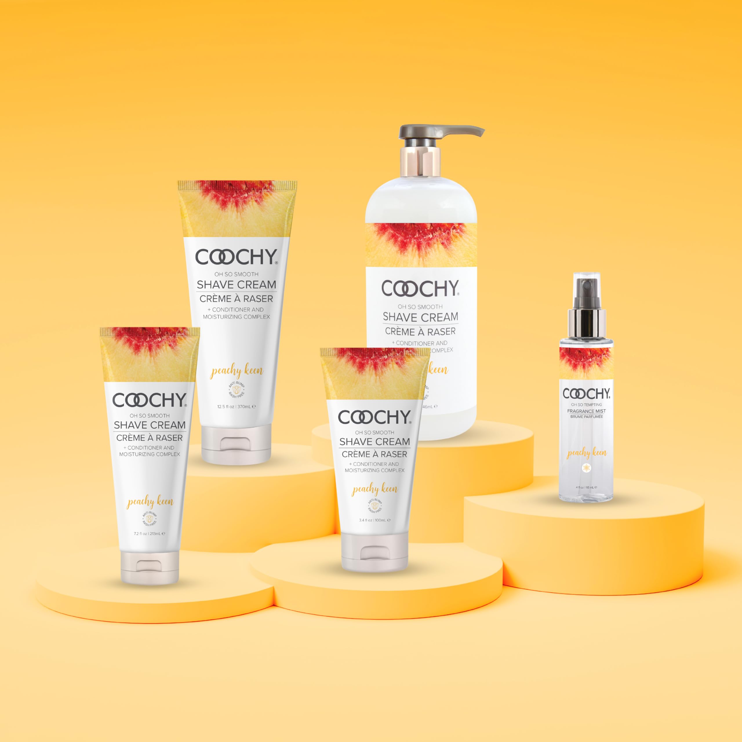 Coochy Crème de rasage format voyage, peau hydratée en déplacement