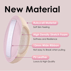 Éponge COOL-ANGLE rose pâle résiste à l'usage répété et peut être lavée pour une hygiène durable.