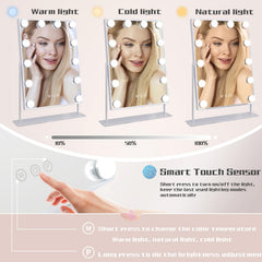 COOLJEEN Miroir pivotant 360° pour ajuster l’angle sans effort