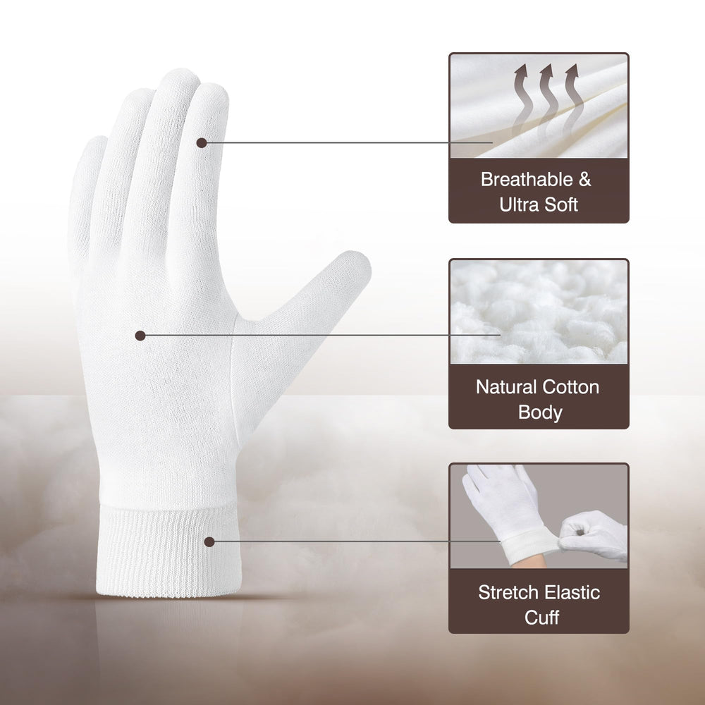 COOLJOB gants-hydratation-mains: soin hydratant nocturne pour la peau.