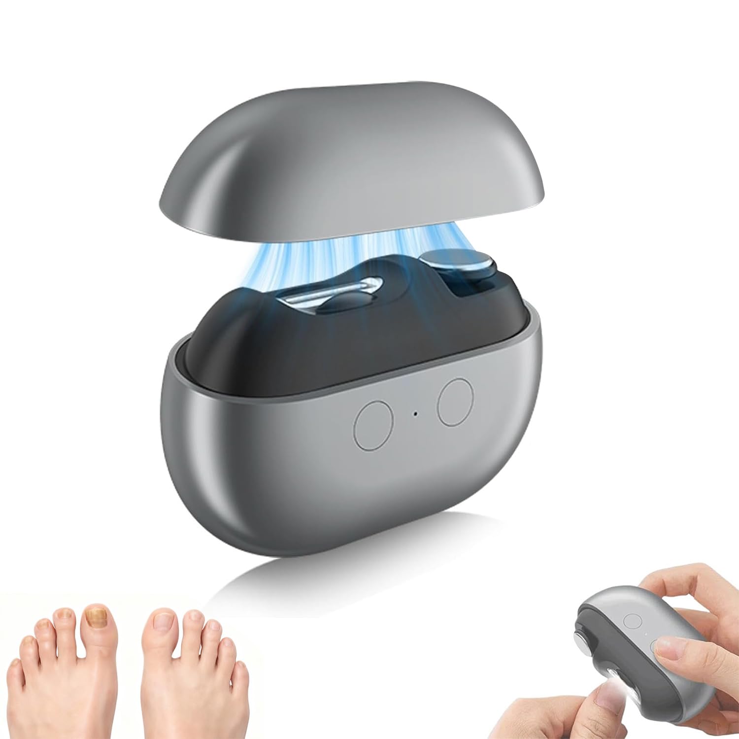 Coolord Easy Clip: coupe-ongles LED pour une coupe précise