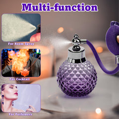 Coolrunner atomiseur parfum réutilisable, remplissage précis pour parfum, lotion ou huile.