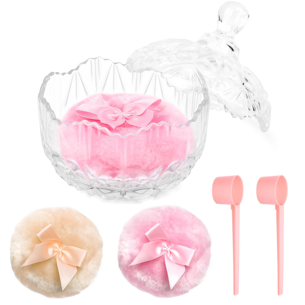 Coolrunner conteneur poudre transparent en verre cristal, protection durable pour la poudre.