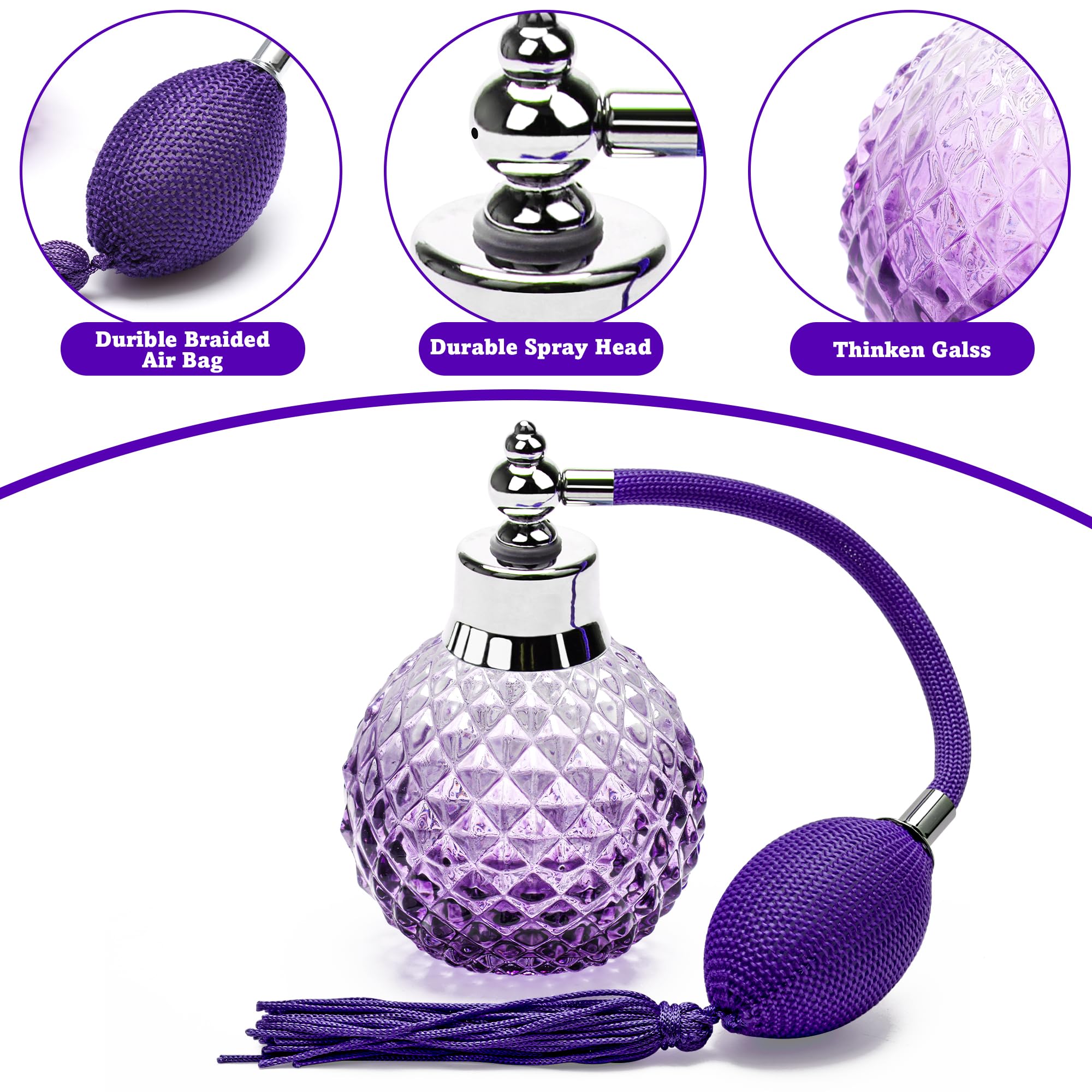 Coolrunner bouteille parfum cristal motif ananas, design élégant en verre.