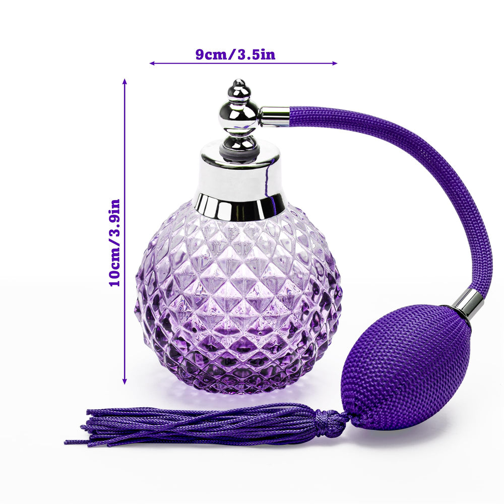 Coolrunner bouteille parfum violet, finition tendance et élégante.