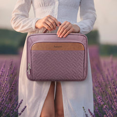 COOSKY étui maquillage extralarge, idéale pour cosmétiques de format réel.