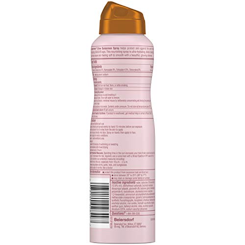 Coppertone Glow: application-facile, spray léger et séchage rapide sur peau.