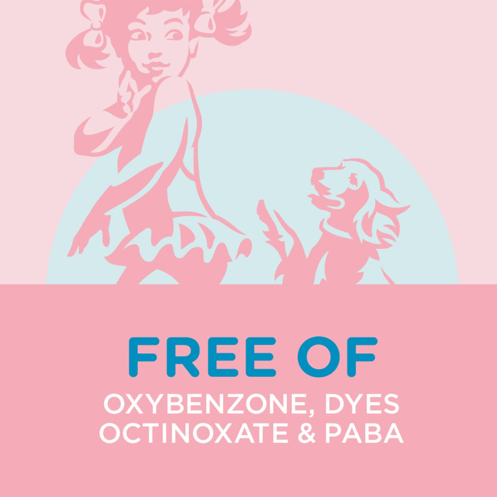 Coppertone WaterBabies SPF50: formulation hypoallergénique pour bébé.