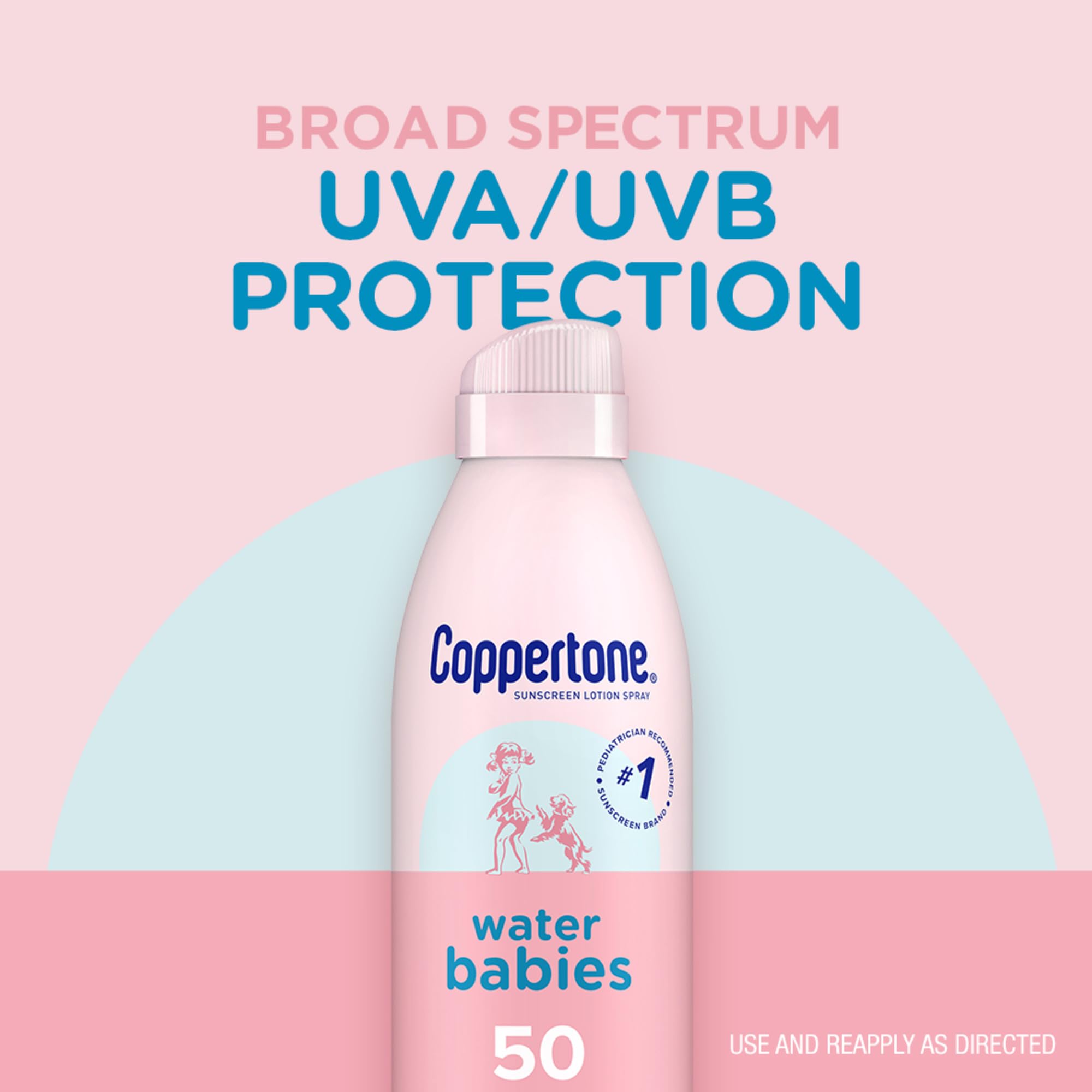 Coppertone WaterBabies SPF50: protection UV fiable pour bébé en extérieur.