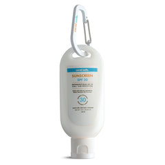 Coral Safe – Bouteille crème solaire minérale SPF30, protection légère pour le visage.