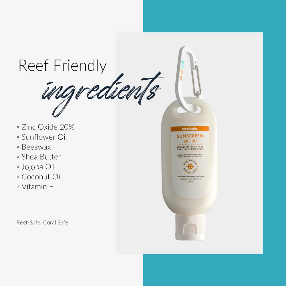 Coral Safe – Idéale en voyage grâce à sa formule naturelle et sans produits agressifs.