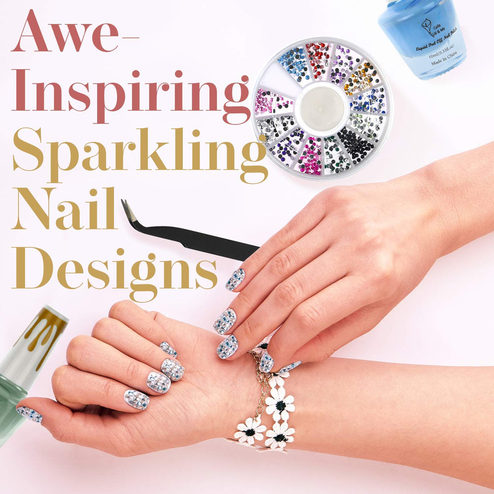 CoralBeau paillettes scintillantes pour brillance instantanée sur les ongles