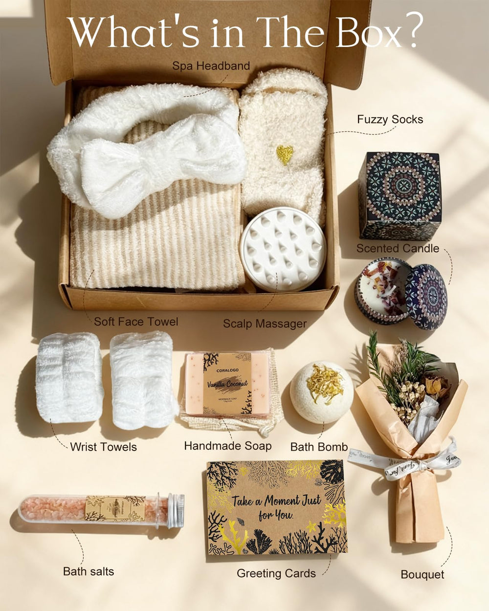 Bombe de bain aromatique Coralogo offrant une énergie sensorielle.