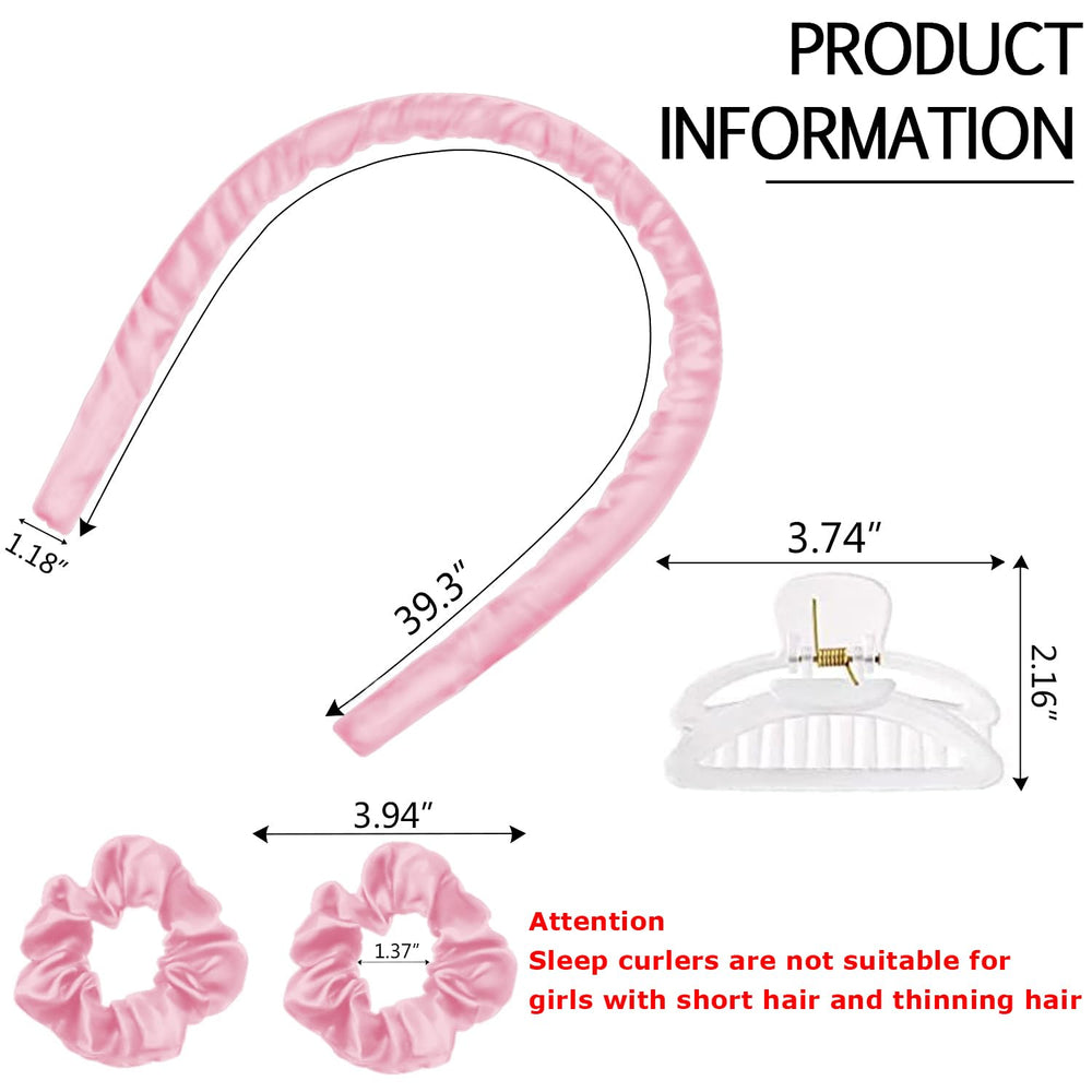 CORATED Clips et scrunchie, fixation sécurisée pour coiffage sans effort.