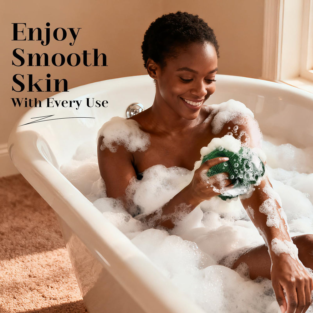 CORATED eponge reseau africain rose jaune compacte voyage: pratique en déplacement
