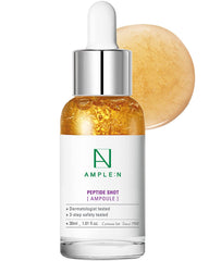 CORÉANA AMPLE:N – bouteille de sérum peptide, favorise l’élasticité et la fermeté.