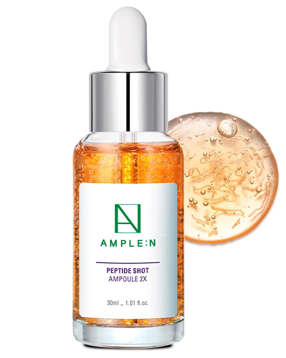 CORÉANA AMPLE:N serum flacon, absorption rapide et agréable.