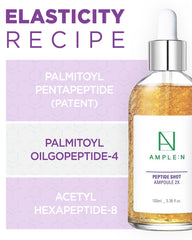 Texture légère du sérum AMPLE:N qui pénètre rapidement sans laisser de film