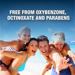 CoreTex Sun X 50 SPF water resistance up to 80 minutes for active days.