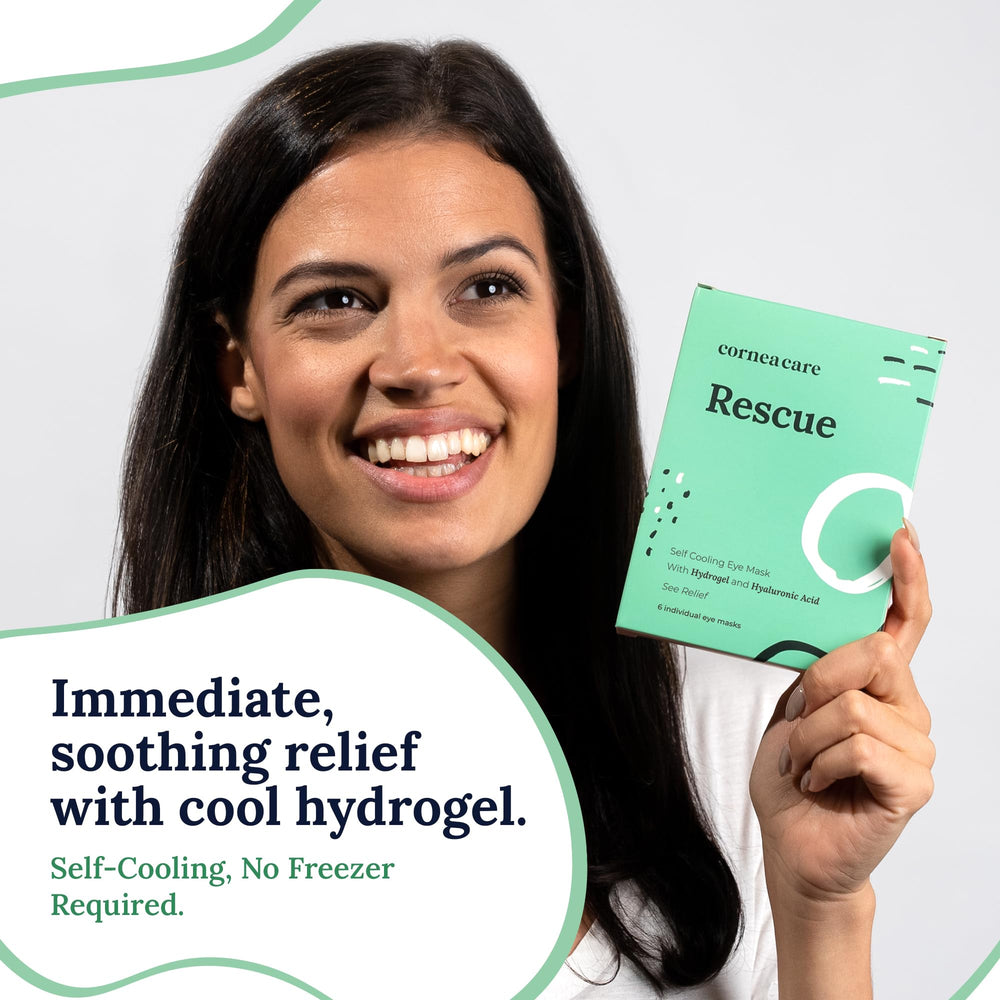 CorneaCare Rescue : hydrogel hydratant apaisant pour les paupières fatiguées