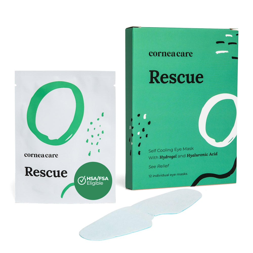 CorneaCare Rescue : masque froid pour les yeux, soulage rapidement la fatigue oculaire