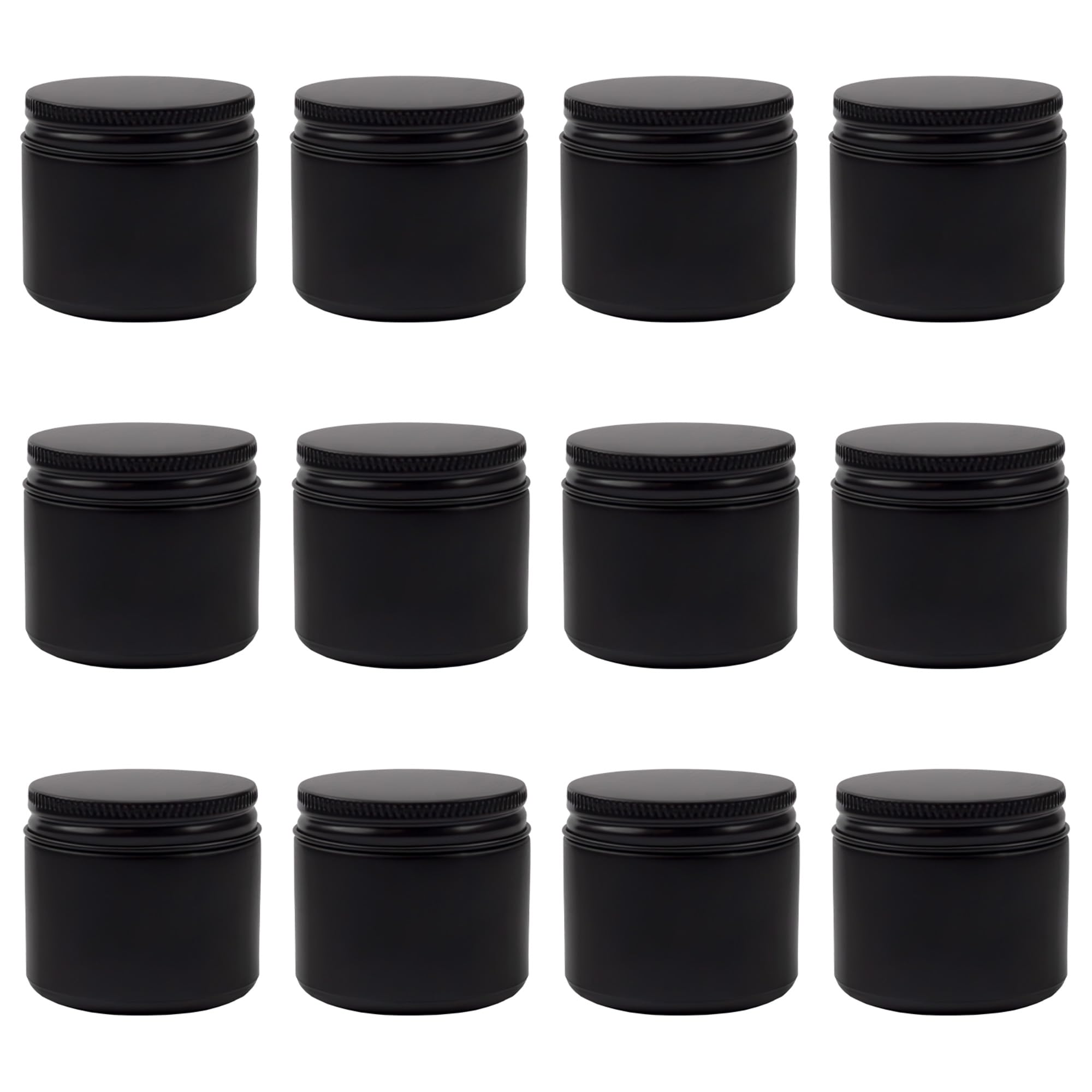 Bocaux en verre noir 60 ml de Cornucopia Brands pour cosmétiques.