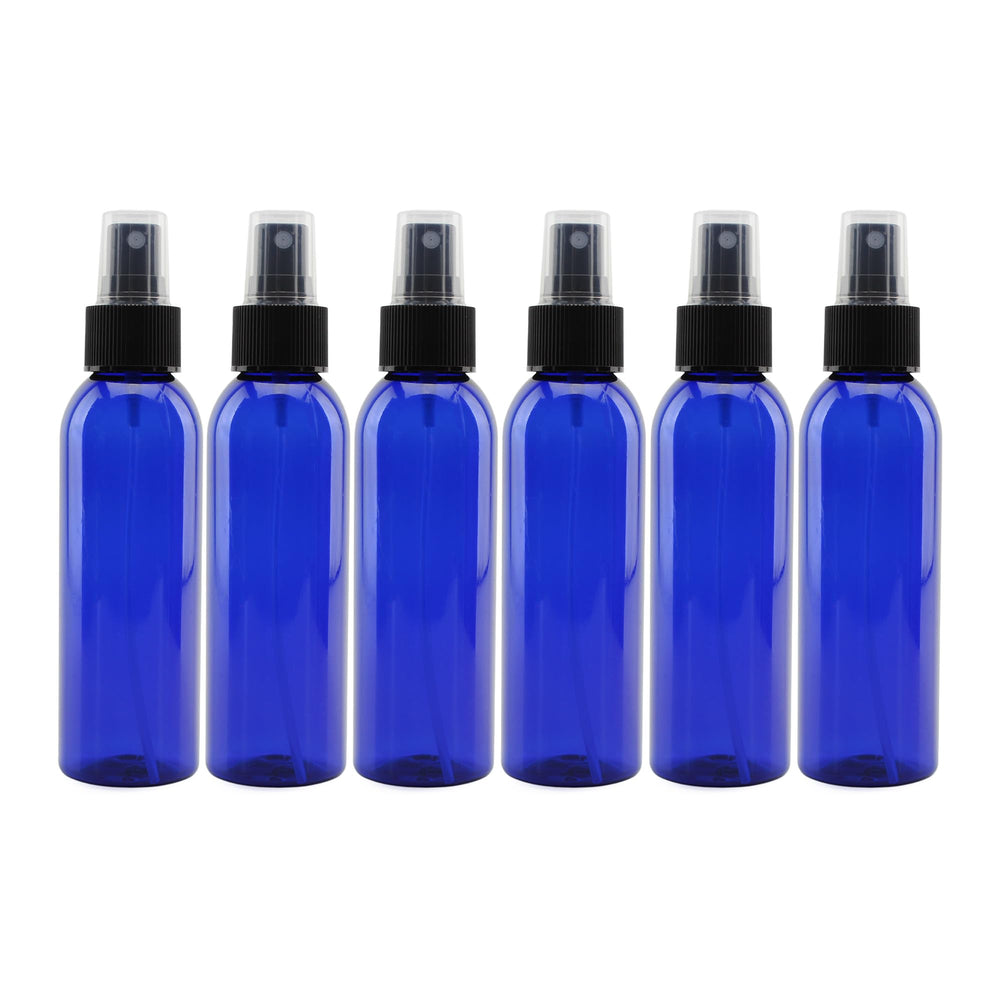 Cornucopia Brands bouteille 4oz bleu cobalt, brume fine et protection UV.